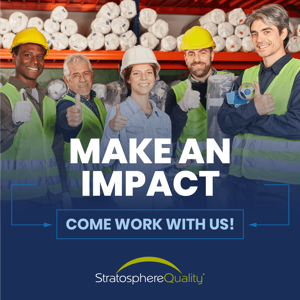 Make an Impact - Come work with us! Stratosphere Quality
